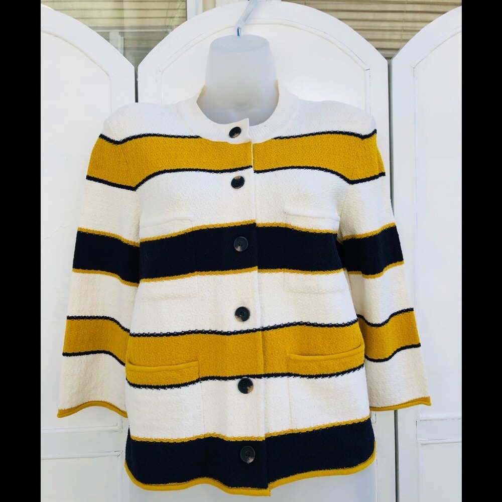 ANN TAYLOR BUTTONED DOWN CARDIGAN M